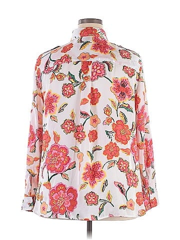 Jones New York Signature Long Sleeve Blouse (view 2)