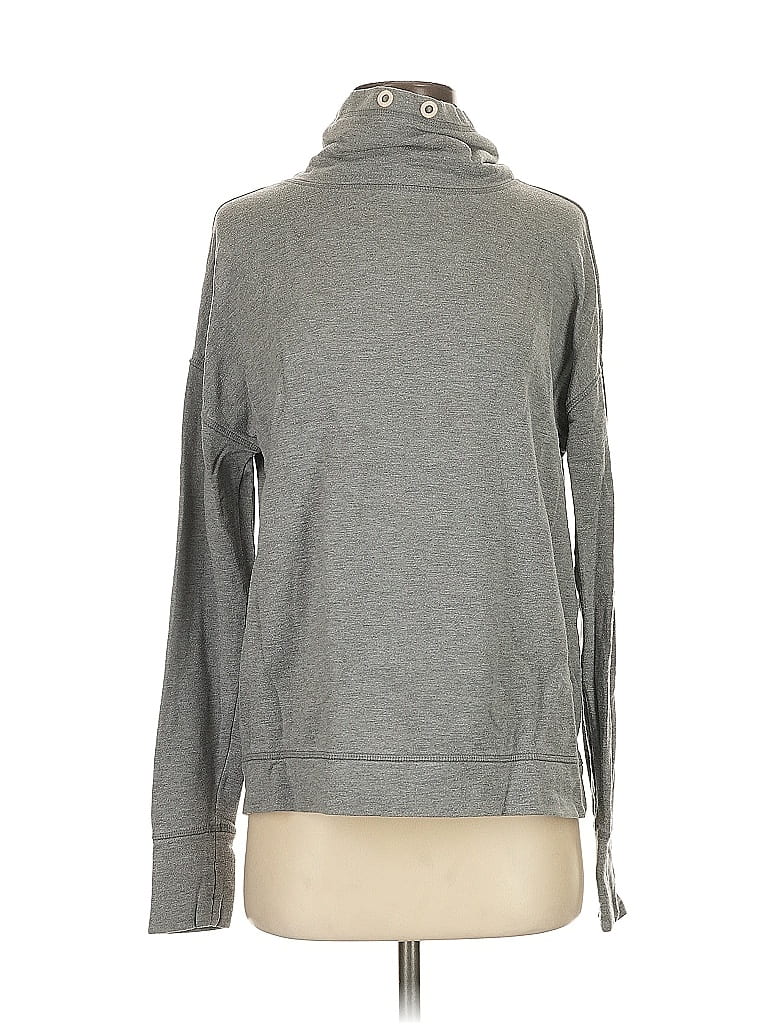 Pre-owned Offline By Aerie Long Sleeve Turtleneck In Gray