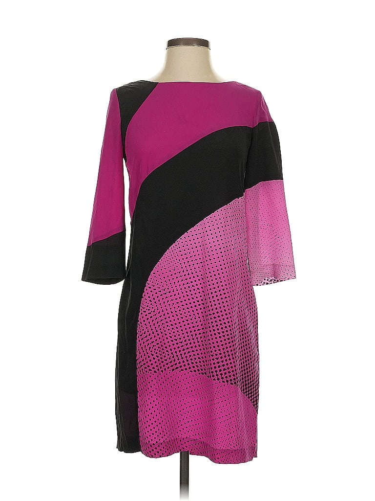 Pre-owned Diane Von Furstenberg Cocktail Dress In Pink
