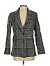 Something Navy Plaid Gray Wool Blazer Size XS - photo 1