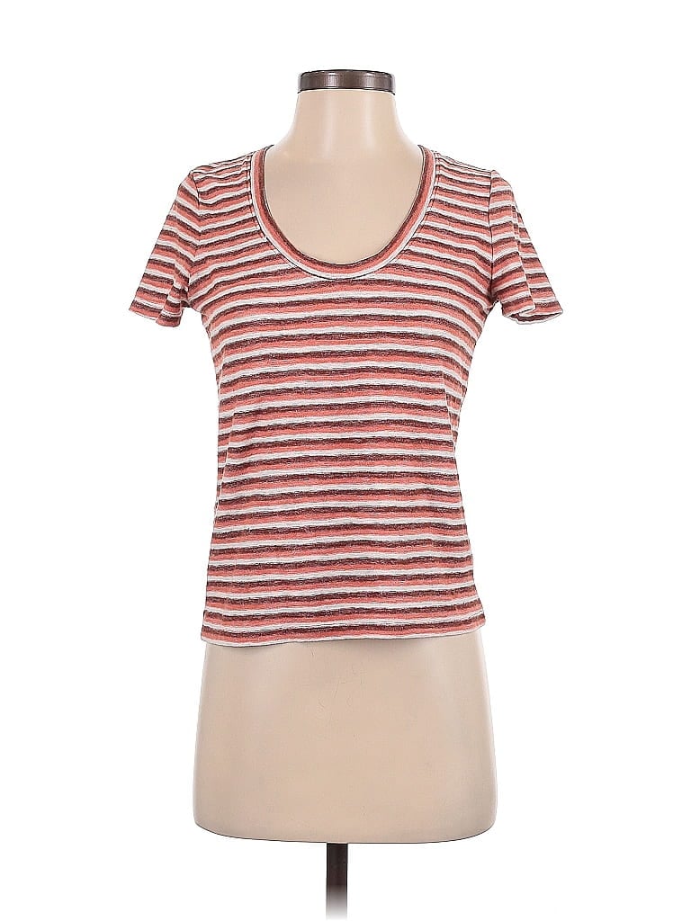 Pre-owned Madewell Short Sleeve T-shirt In Red