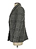 Something Navy Plaid Gray Wool Blazer Size XS - photo 4