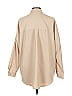 Stradivarius Tan Long Sleeve Blouse Size L - photo 2