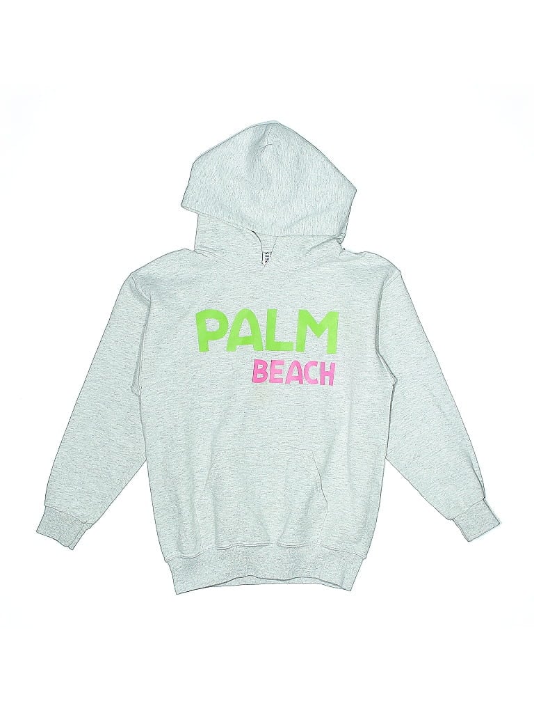 Jerzees Gray Pullover Hoodie Size M (youth) - photo 1