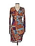 Hale Bob Paisley Purple Casual Dress Size M - photo 1