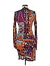 Hale Bob Paisley Purple Casual Dress Size M - photo 2