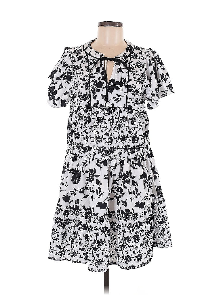 Umgee White Casual Dress Size M 56 off ThredUp