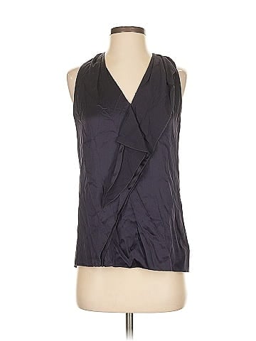 Vince. Sleeveless Silk Top (view 1)