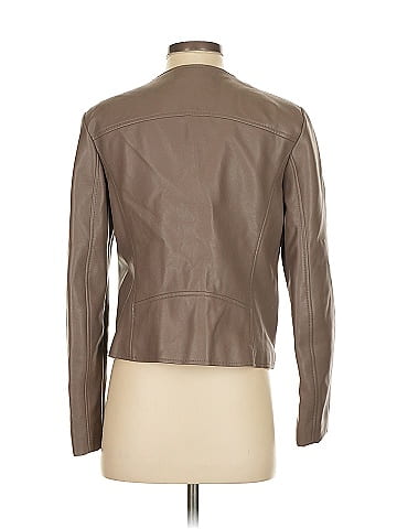 Mango Faux Leather Jacket (view 2)