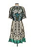 ETRO 100% Silk Paisley Green Casual Dress Size EU (IT) 46 / US 10 - photo 2