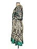 ETRO 100% Silk Paisley Green Casual Dress Size EU (IT) 46 / US 10 - photo 5