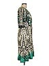 ETRO 100% Silk Paisley Green Casual Dress Size EU (IT) 46 / US 10 - photo 4