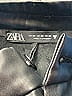 Zara 100% Polyester Black Casual Pants Size XS - photo 3