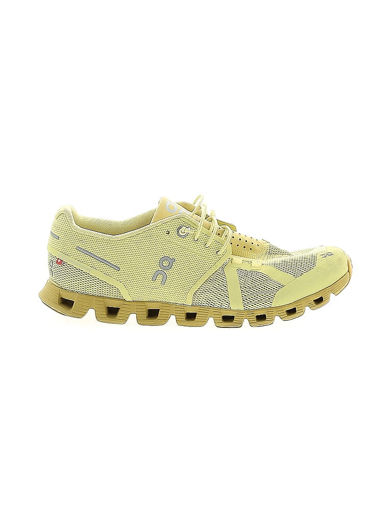 On Cloud Yellow Green Sneakers Size 9 - photo 1