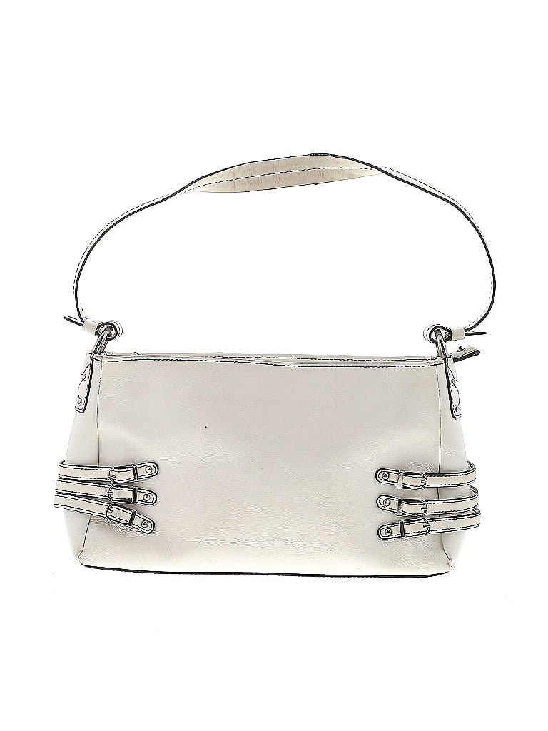 Etienne Aigner 100% Leather Ivory White Leather Shoulder Bag One size - photo 1