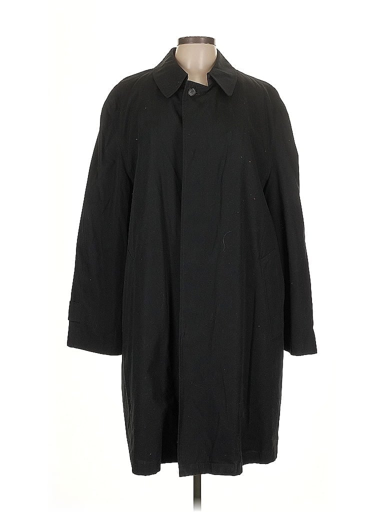 London Fog 100% Nylon Black Coat Size L - photo 1