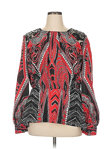 Bisou Bisou Long Sleeve Blouse (view 1)