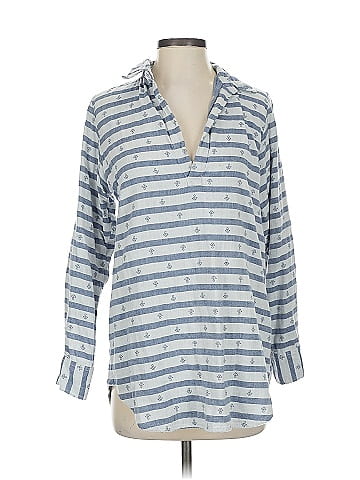 American Colors by Alex Lehr Long Sleeve Henley (view 1)