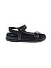 Porte & Paire 100% Leather Black Sandals Size EU (IT) 39 1/2 / US 9 1/2 - photo 1