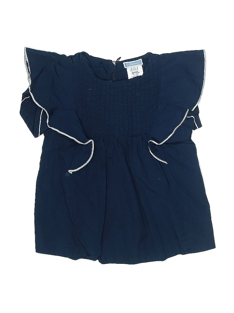 Jacadi 100% Cotton Blue Dress Size 5 (big kids) - photo 1