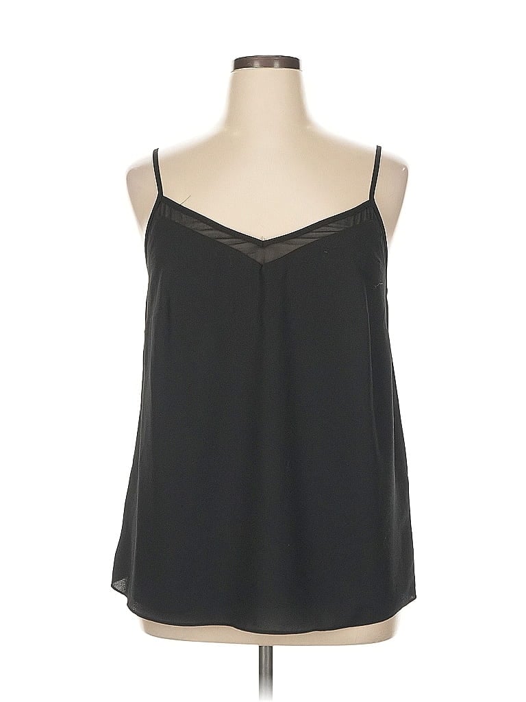 Pre-owned 1.state Sleeveless Blouse In Black