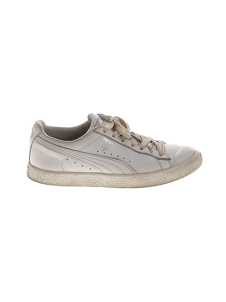 Puma White Sneakers Size 8 1/2 - photo 1