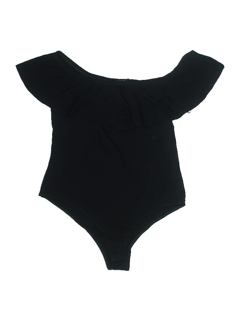 Ambiance Black Bodysuit Size 1X - photo 1