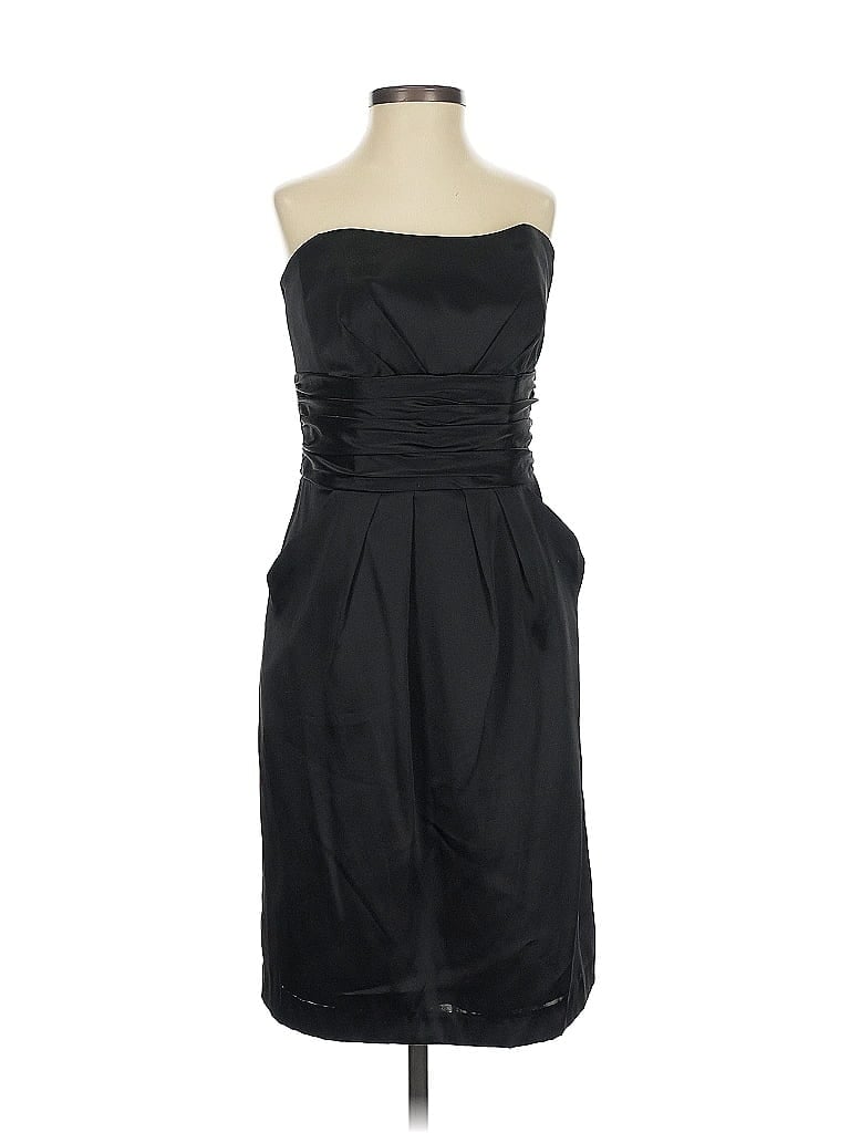 Pre-owned David's Bridal Cocktail Dress In Black