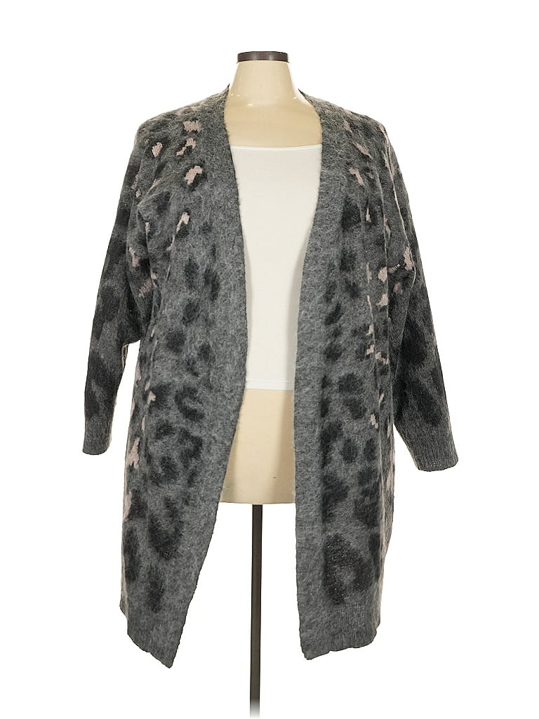 Ellos Gray Cardigan Size 26 - photo 1