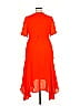 A.L.C. 100% Silk Orange Cocktail Dress Size 18 - photo 2