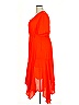 A.L.C. 100% Silk Orange Cocktail Dress Size 18 - photo 5