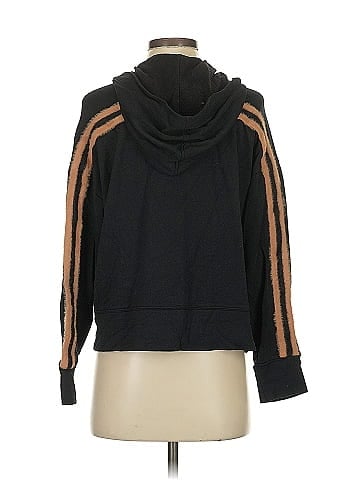 Velvet Zip Up Hoodie (view 2)