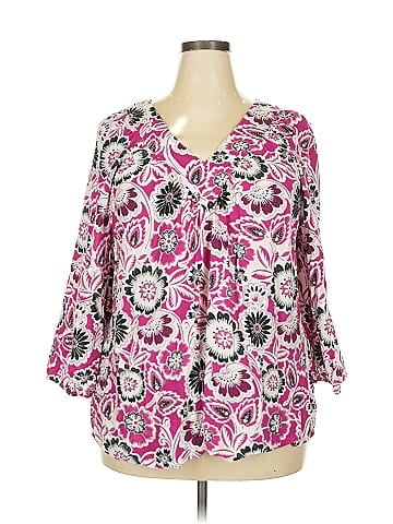 Blair 3/4 Sleeve Blouse (view 1)