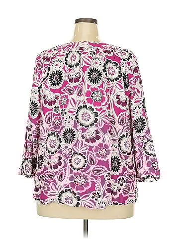 Blair 3/4 Sleeve Blouse (view 2)