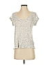 Splendid Tweed Silver Short Sleeve T-Shirt Size XS - photo 1