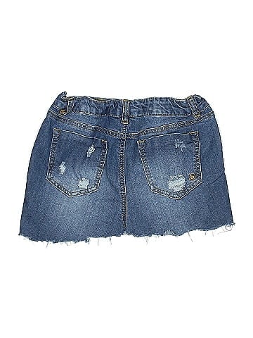 Indigo Rein Denim Skirt (view 2)