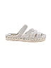 Saks Fifth Avenue White Ivory Sandals Size EU 40 - photo 1
