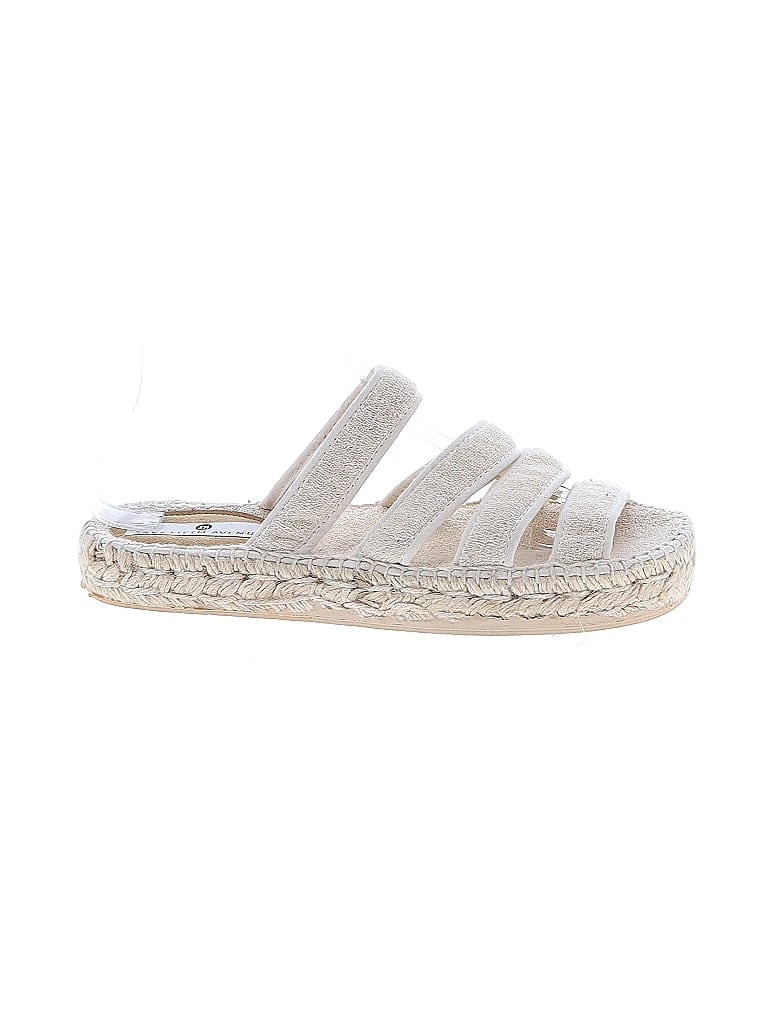 Saks Fifth Avenue White Ivory Sandals Size EU 40 - photo 1