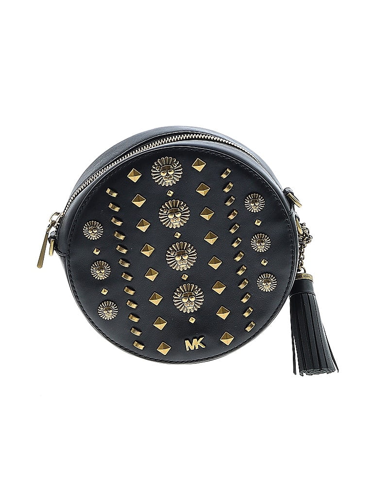 MICHAEL Michael Kors 100% Leather Black Leather Crossbody Bag One size - photo 1