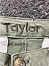 Taylor Solid Green Khakis Size 7 - 8 - photo 6