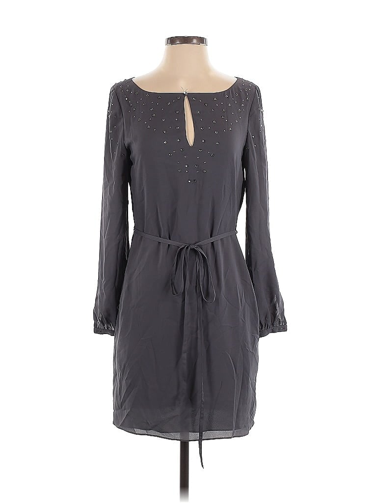 Pre-owned Armani Jeans Casual Dress In Gray