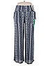 Three Dots 100% Rayon Print Blue Casual Pants Size XL - photo 1