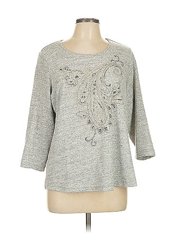 Cathy Daniels 3/4 Sleeve Top (view 1)