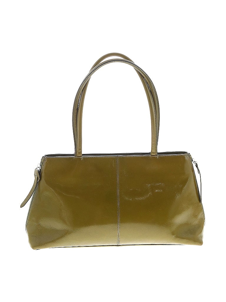 Hobo International 100% Leather Solid Green Leather Shoulder Bag One size - photo 1