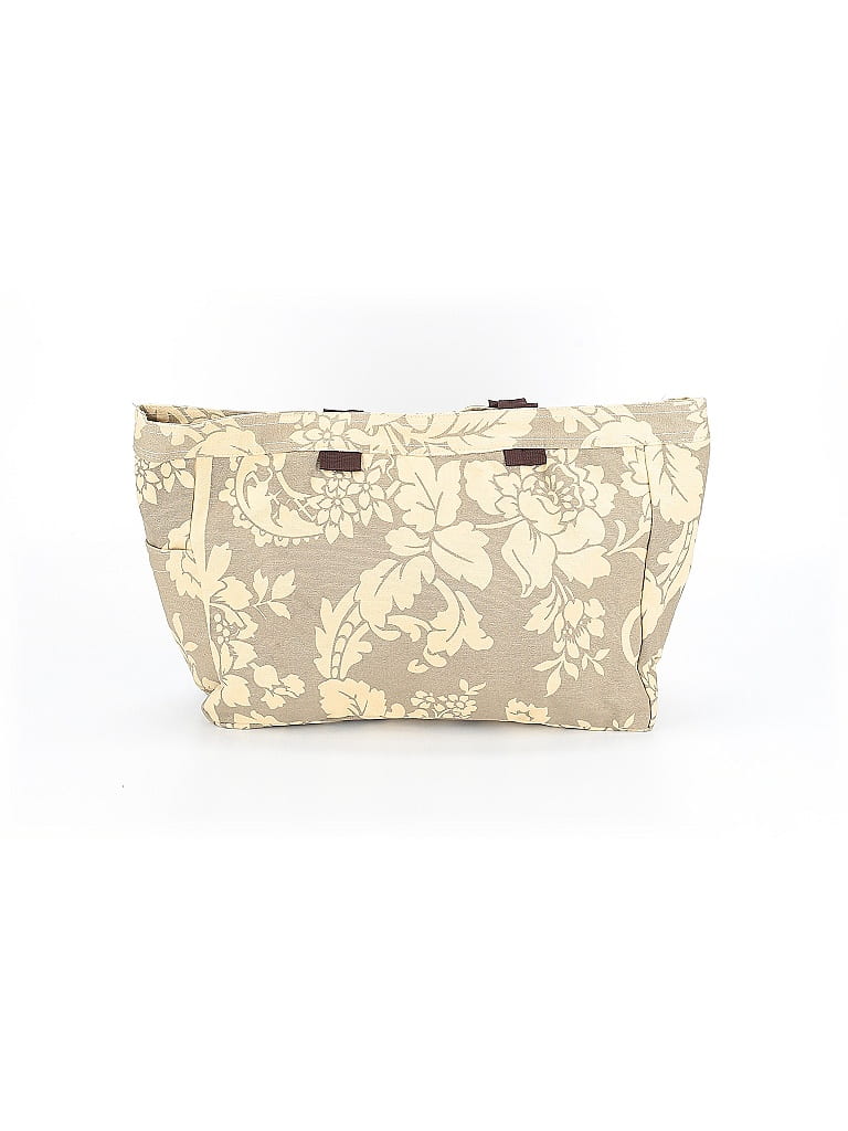 lulu dharma Floral Ivory Tan Tote One size - photo 1