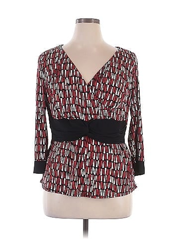 Danny & Nicole 3/4 Sleeve Blouse (view 1)