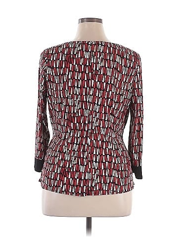 Danny & Nicole 3/4 Sleeve Blouse (view 2)