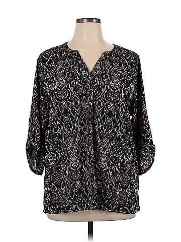 Emily Daniels 3/4 Sleeve Blouse (view 1)