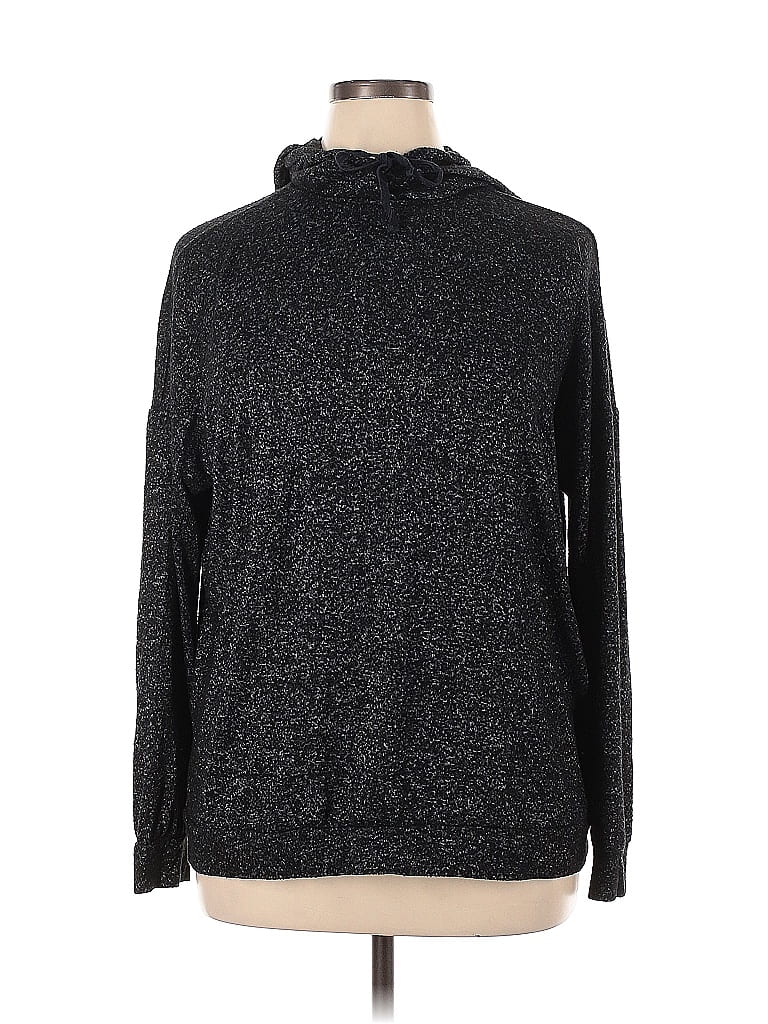 Pre-owned Caslon Turtleneck Sweater In Black