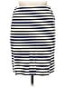 Talbots 100% Cotton Stripes Blue Casual Skirt Size XL (estimated) - photo 1